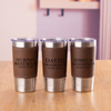 Dark Brown 20oz Car Cup