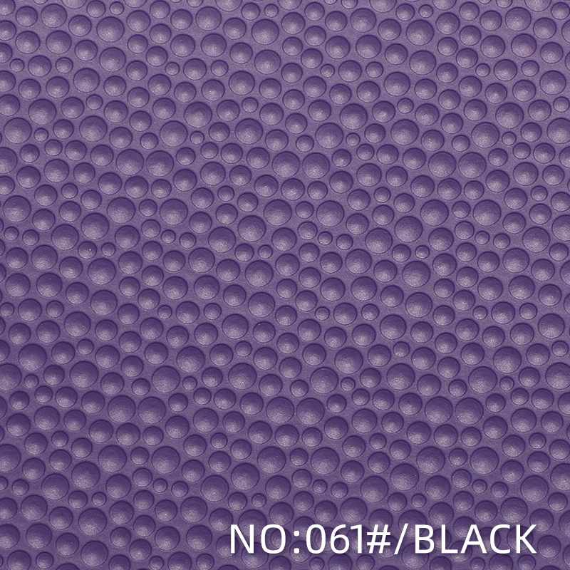 Purple Golf Ball Pattern Leather