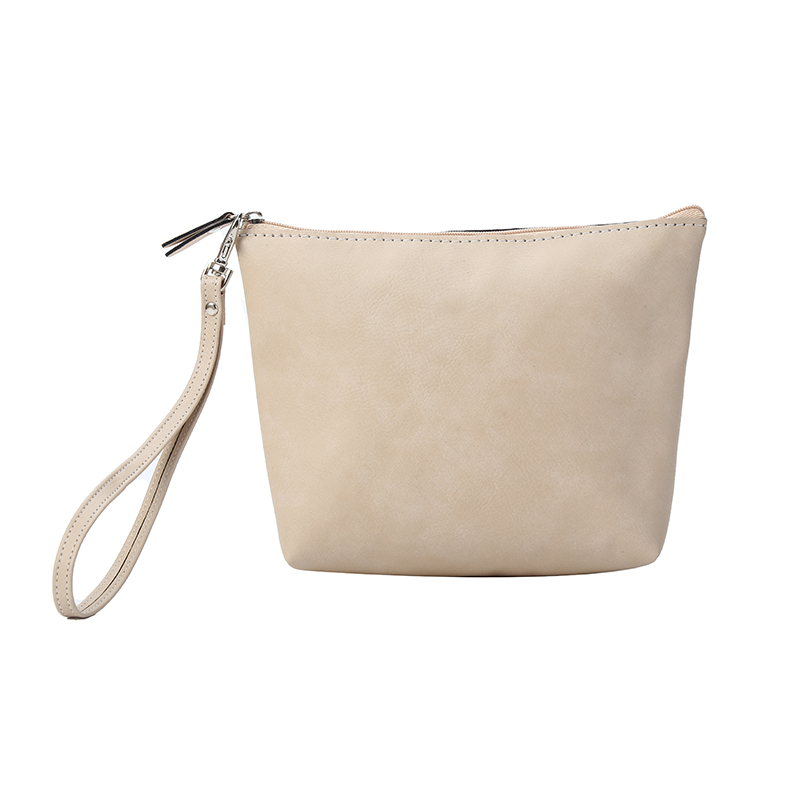 Leather Makeup Wash Bag 
